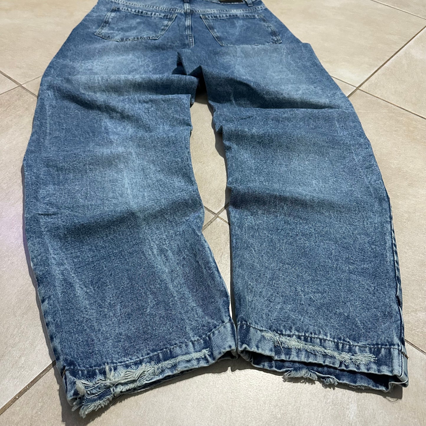 JEAN BAGGY SAIYAN BLUE