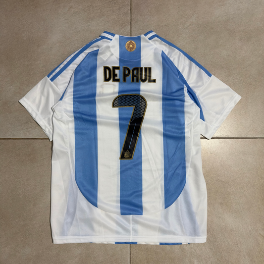 CAMISETA SELECCION ARGENTINA 2024/25 "7" (DE PAUL)