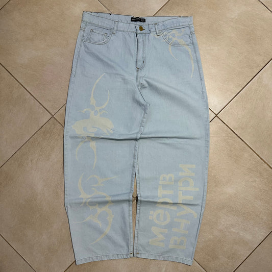 JEAN BAGGY FINAL FLASH DENIM