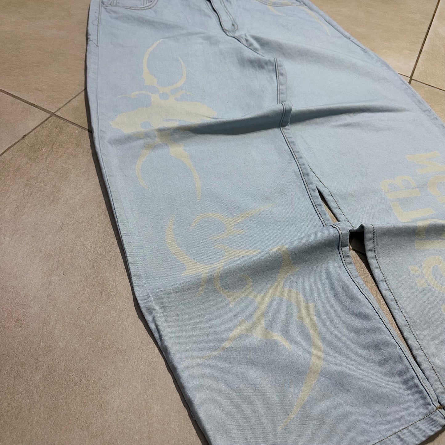 JEAN BAGGY FINAL FLASH DENIM