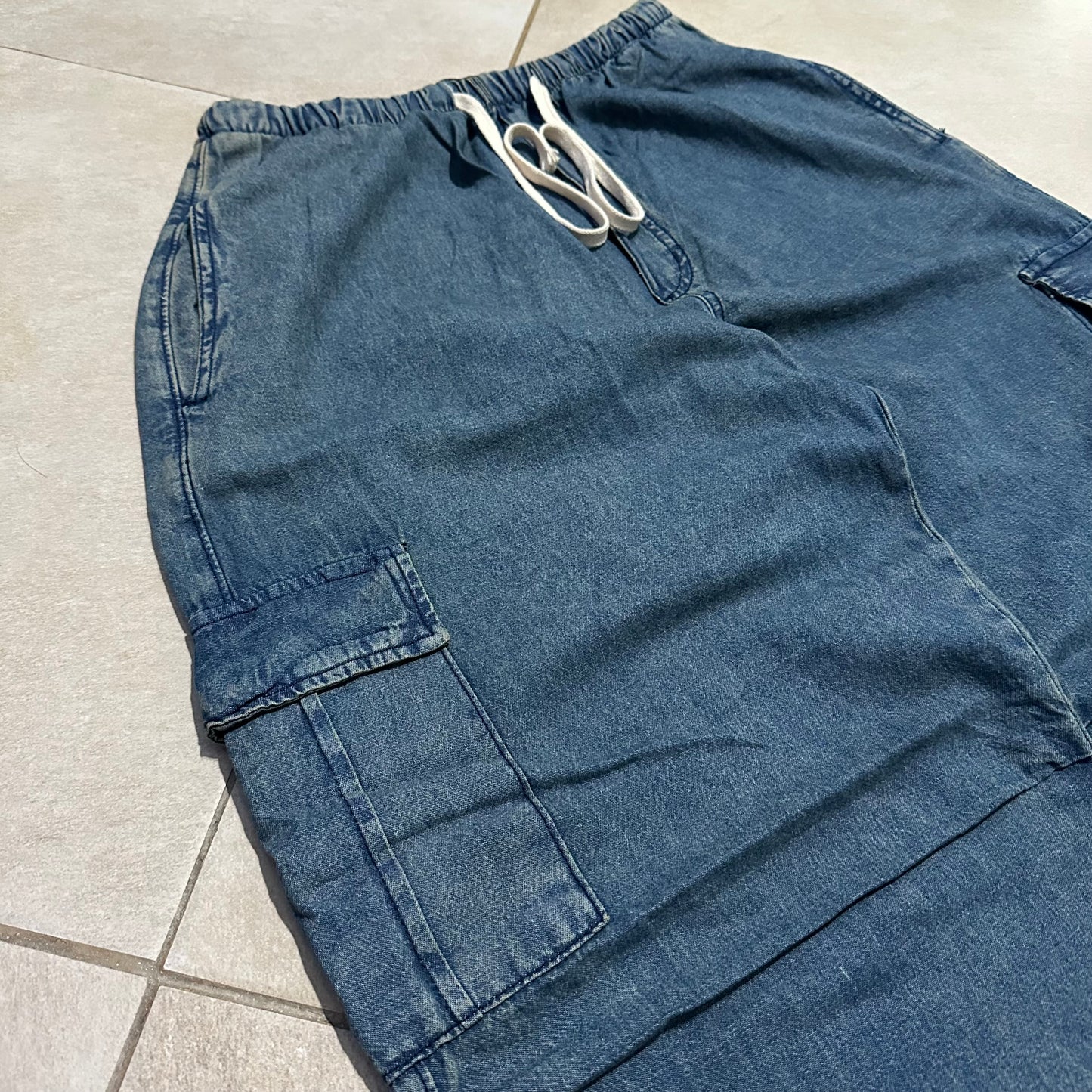 JEAN BAGGY SAIYAN CARGO