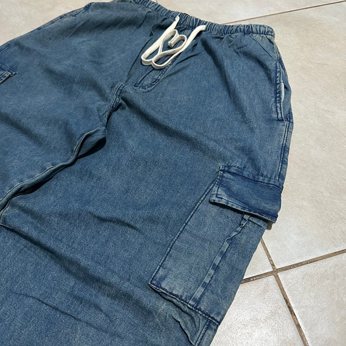 JEAN BAGGY SAIYAN CARGO