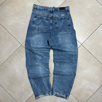 JEAN BAGGY SAIYAN BLUE
