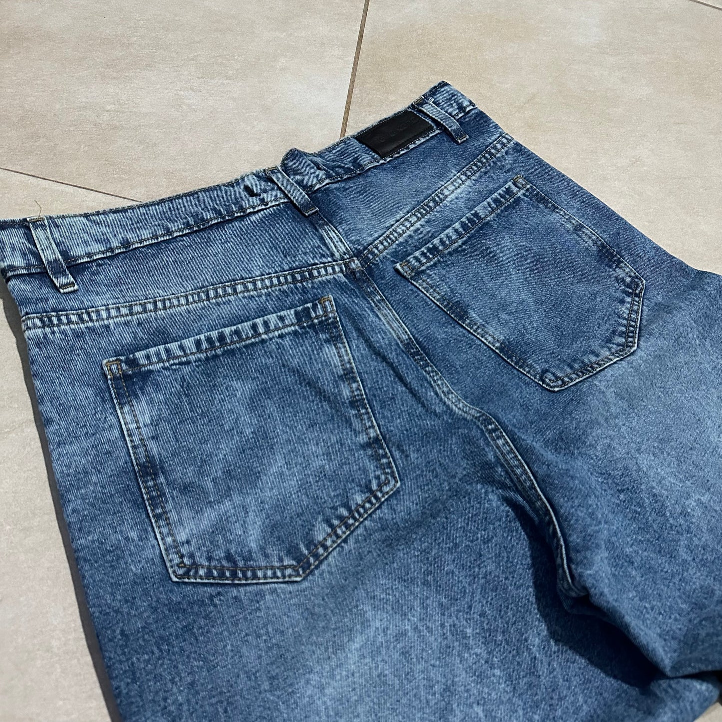 JEAN BAGGY SAIYAN BLUE