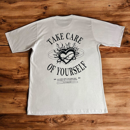 REMERA OVERSIZE TAKE CARE