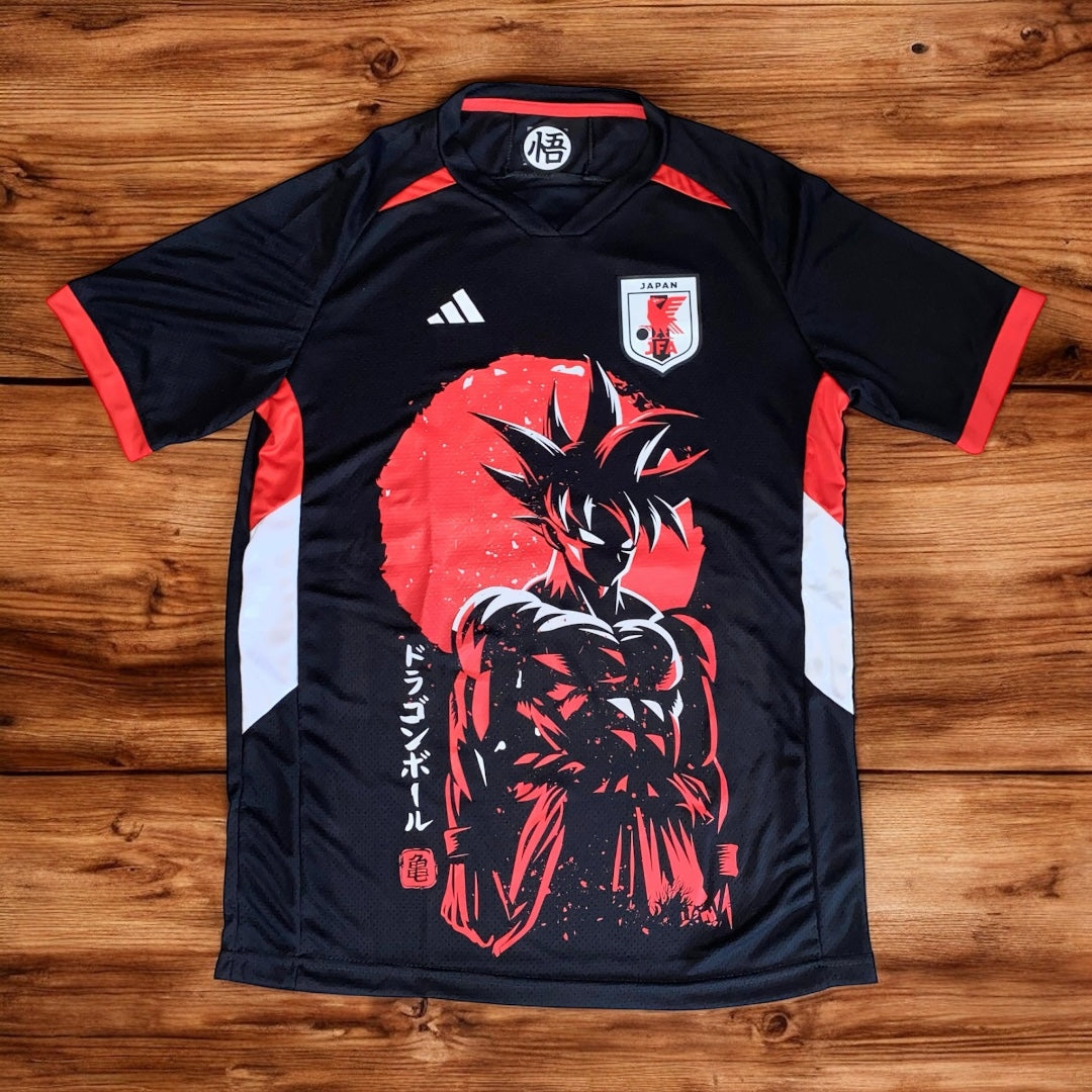 CAMISETA DE JAPON VERSION FAN DE DBZ (GOKU)