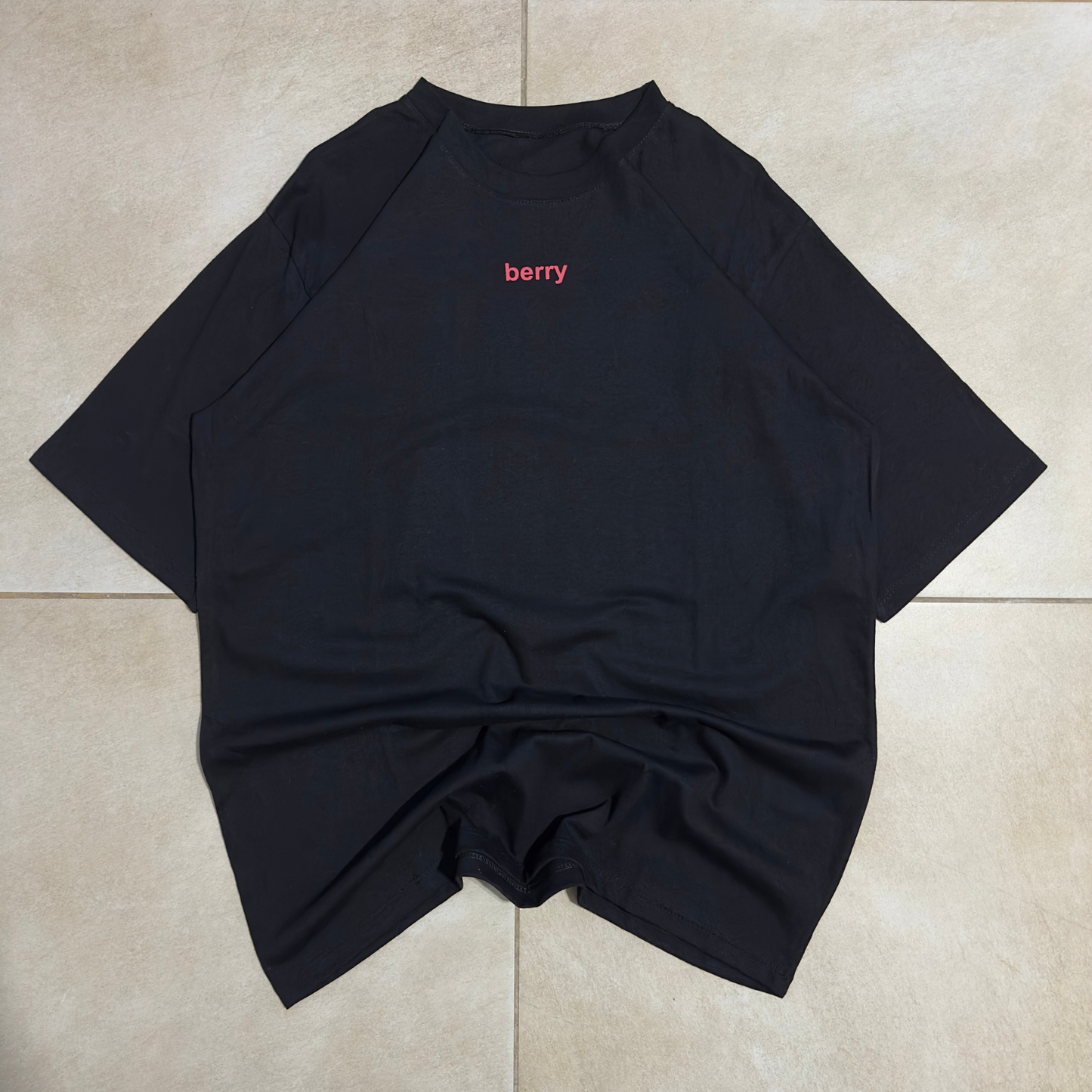 REMERA OVERSIZE BERRY