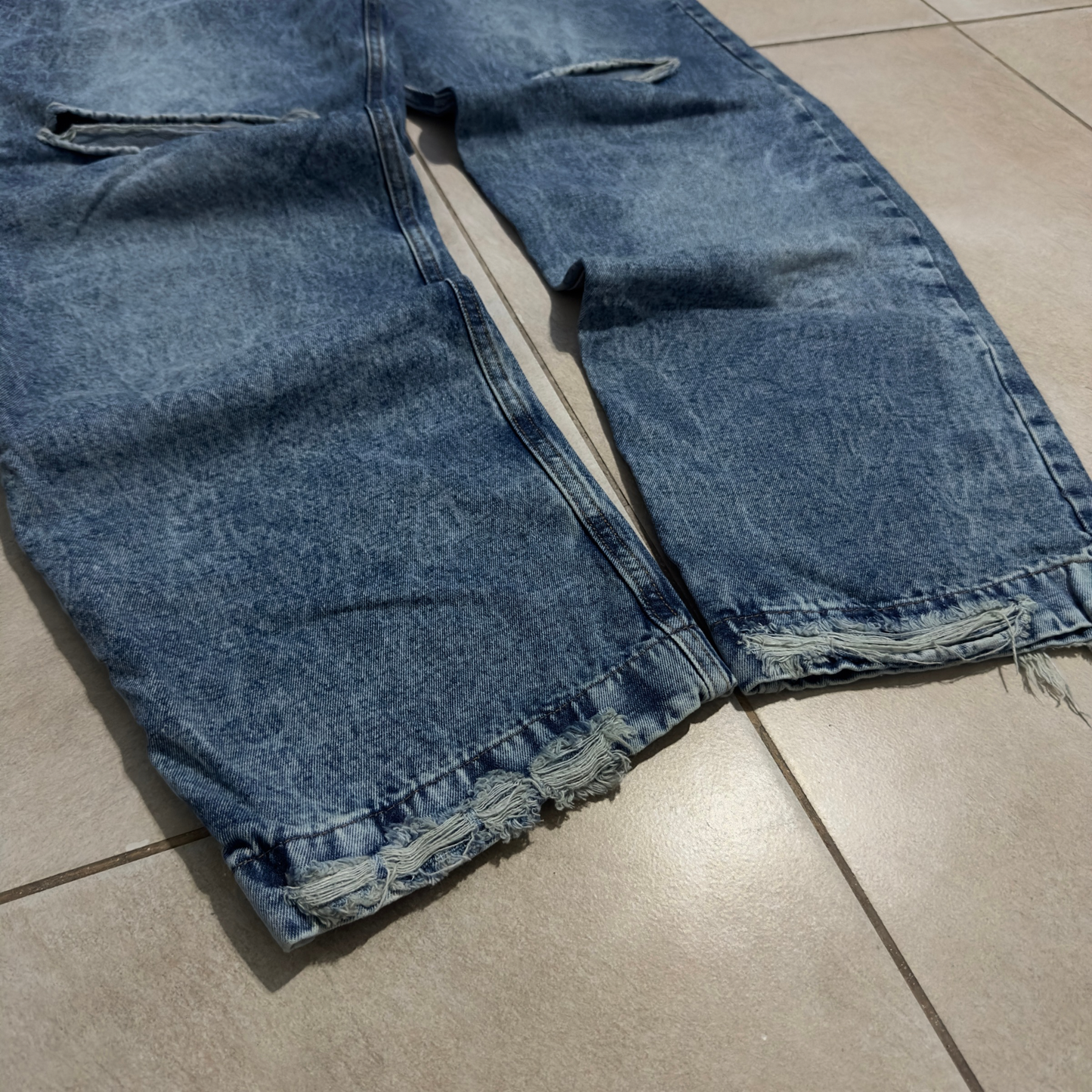 JEAN BAGGY SAIYAN BLUE