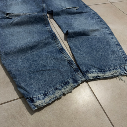 JEAN BAGGY SAIYAN BLUE