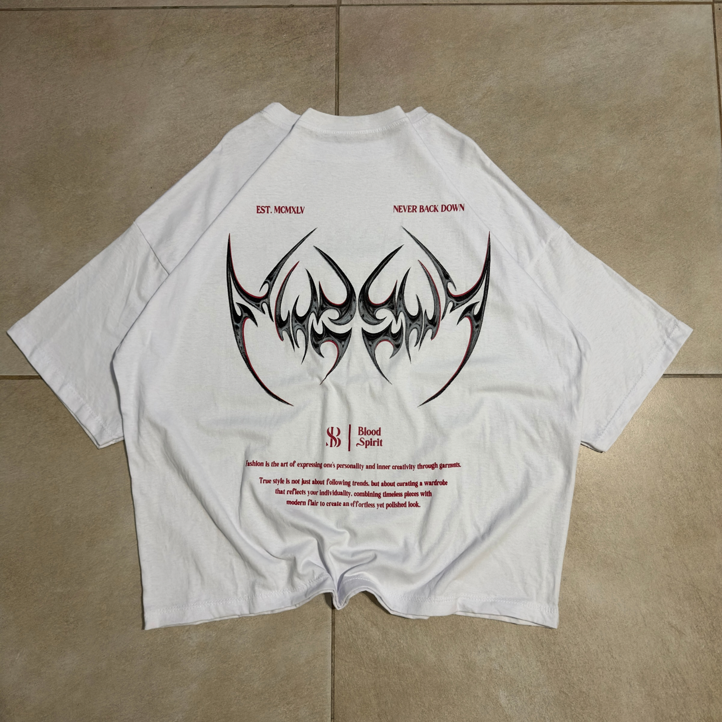 BOXY FIT BLOOD SPIRIT