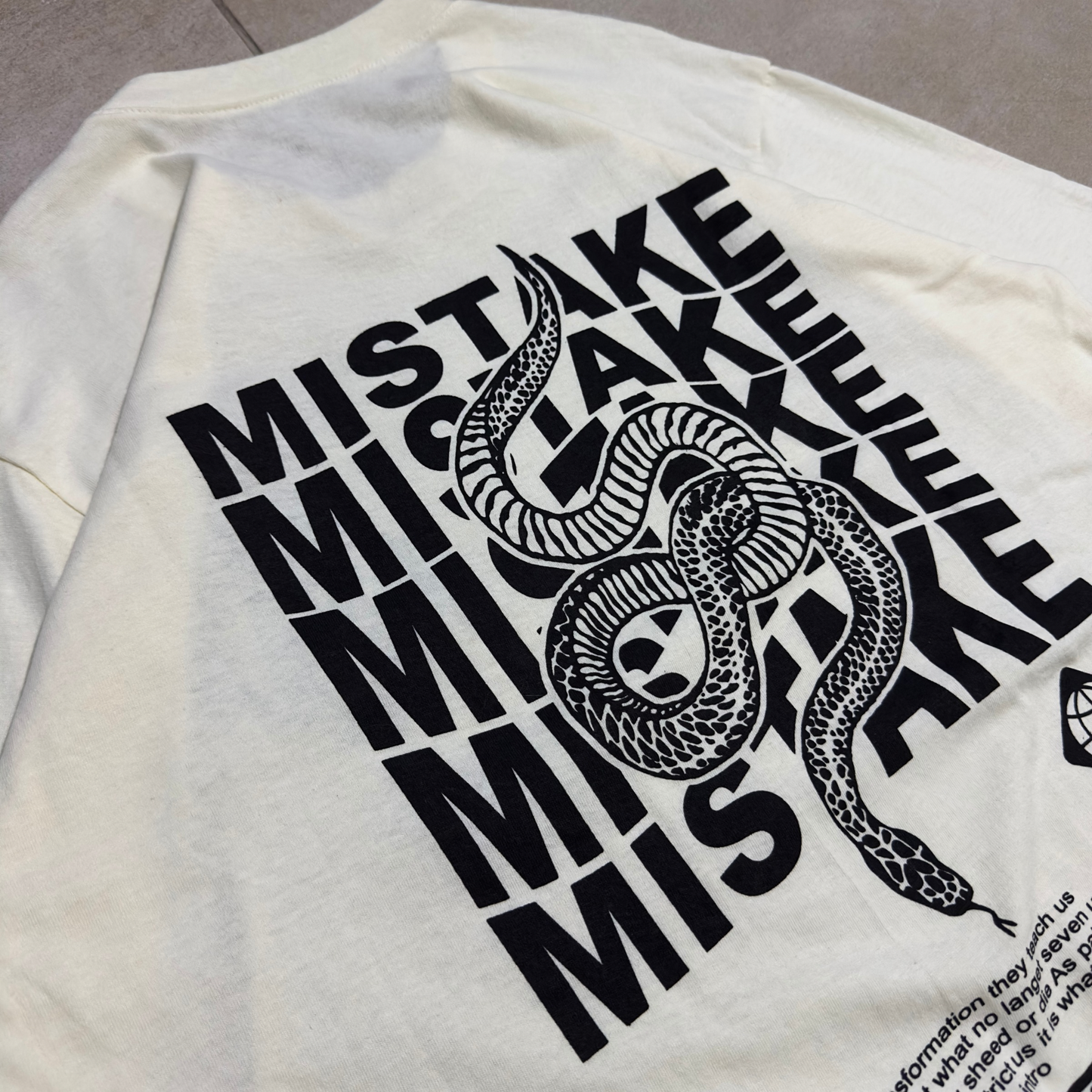 REMERA OVERSIZE MISTAKE
