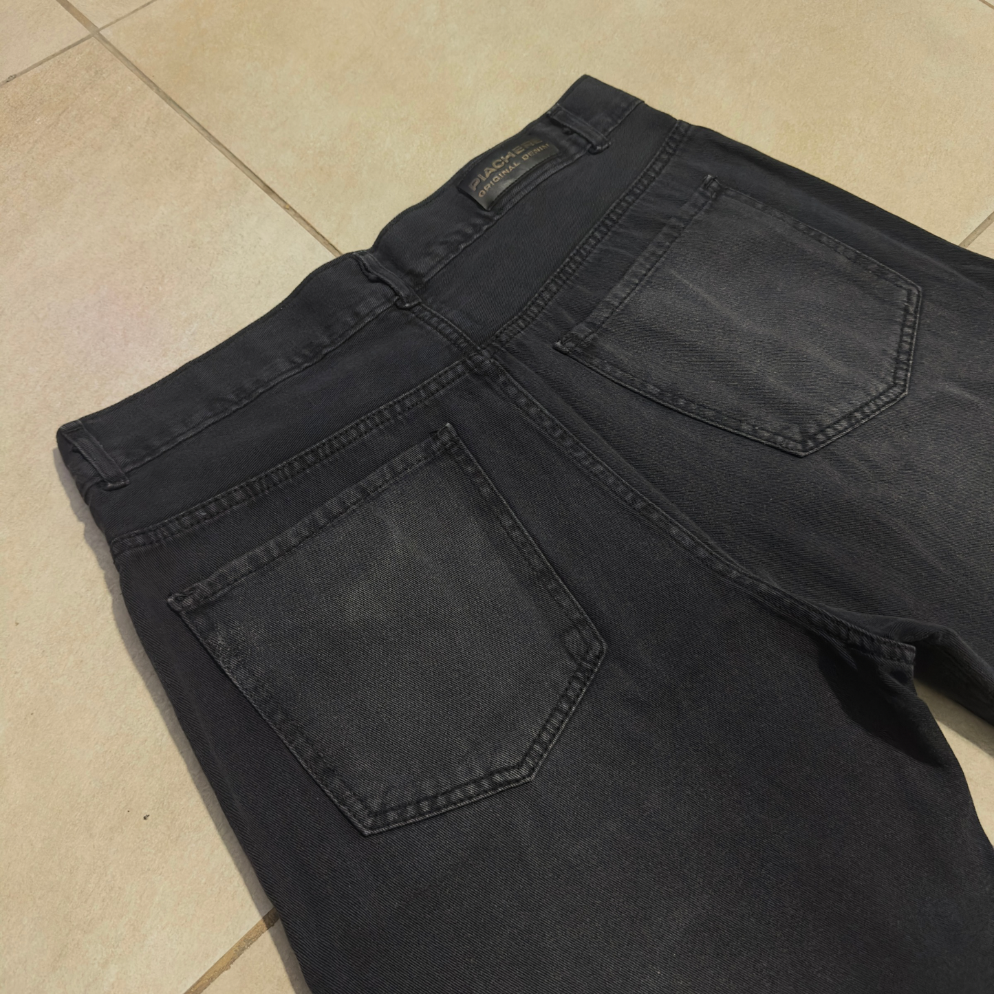 BERMUDA DENIM SPLASH BLACK