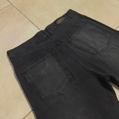 BERMUDA DENIM SPLASH BLACK